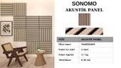 60 X 60 CM AKUSTİK DUVAR PANELİ - 1