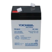 Ayt Yokohama YH-64.0 6 Volt 4 Amper Işıldak Aküsü 70x48x101 mm Yeni Tarihli Taze Akü - 3