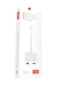 Lightning To 3.5 mm Kulaklık Çevirici Ve Lightning Iphone Şarj Dönüştürücü - 1