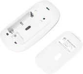 Apple iPad Mini 7 2024 8.3" Uyumlu Kablosuz Bluetooth Pilli Optik Mouse - Pembe thumbnail 5