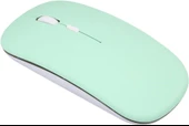 Technopc Ultrapad Ruby W10 10.1" Uyumlu Kablosuz Bluetooth Pilli Optik Mouse - Yeşil - 3