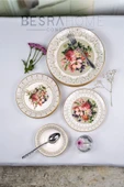 BESRAAVM LUXE BLOOM SET YEMEK TAKIMI - 3
