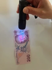 UV-101 Ultraviyole Mor Işık Fener, 365 nm Uv El Feneri - 3