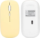 Casper Via L50 10.1" Uyumlu Kablosuz Bluetooth Pilli Optik Mouse - Sarı - 6