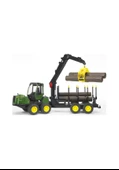 Bruder JD 1210E Kütük Yükleme ve Nakliye 02133 - 3