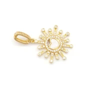 Ajda Charm Çelik Altın Kaplama Kadın Kalp Model-CHR-113 thumbnail 3