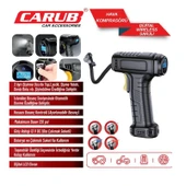 Carub Hava Kompresörü Dijital Wireless Şarjlı - 2