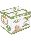 Baby Turco Doğadan 7 Beden XX Large 210'lu Bebek Bezi - 1