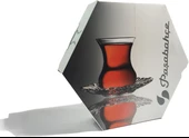 Paşabahçe Aurora Çay Takımı, 12 Parça - 155 ml Bardak ve Tabak Seti, 95961 - 5