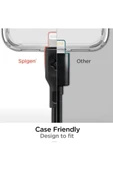 Spigen Essential Apple Usb-c To Lightning Pd Hızlı Şarj Ve Data Kablo Mfı Lisanslı 1 M C10cl Black thumbnail 8