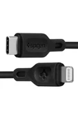 Spigen Essential Apple Usb-c To Lightning Pd Hızlı Şarj Ve Data Kablo Mfı Lisanslı 1 M C10cl Black thumbnail 2