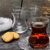 Paşabahçe Aurora Çay Takımı, 12 Parça - 155 ml Bardak ve Tabak Seti, 95961 - 2