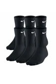 Nike Unisex Siyah 6 lı Çorap Seti - SX5171-010 - 1