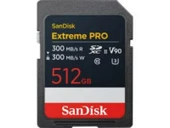 SanDisk Extreme Pro 512GB 300/300MB/s SDXC V90 UHS-II U3 8K/4K UHD Hafıza Kartı SDSDXDM-512G-GN4IN - 1