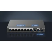 RUIJIE RG-ES210GS-P 8 PORT 10/100/1000 8 PORT POE 1XGE UPLINK 1 X SFP 120W RUJIE CLOUD YONETILEBILIR DESKTOP SWITCH - 1
