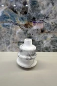 Mini Mermer Desen Konik Vazo Biblo 6X10 Cm - 3