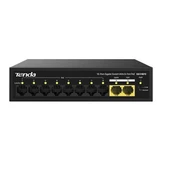 TENDA 10port 100w 8port PoE SG110PC GIGABIT 2-Uplink Yönetilemez Switch thumbnail 1