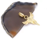 Ajda Charm Çelik Altın Kaplama Kadın Melek Model-CHR-123 thumbnail 1