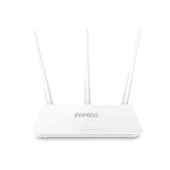 EVEREST WIRELESS N300 EWR-F303 300MBPS 4 PORT 3 ANTEN 2.4GHz INDOOR ROUTER - 1