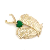 Ajda Charm Çelik Altın Kaplama Kadın Melek Model-CHR-100 thumbnail 3