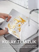 Paslanmaz Çelik Kesme Tahtası, Antibakteriyel, 304 Kalite, Sağlıklı Kesim Tahtası, Metal Kesim Tahtası, Paslanmaz Çelik Kesim Panosu - 4