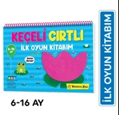 Y.Z.  6-16 Ay İlk Cırt Cırtlı Keçeli Etkinlik Kitabım - İlk Oyun Kitabım - 1