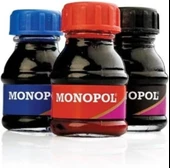 Monopol Çini Mürekkebi Cam Şişede Siyah 1102 - 2