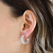 Trend Toplu Gümüş Küpe thumbnail 6