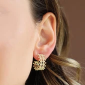 Trend Toplu Gümüş Küpe thumbnail 1