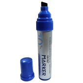 Mikro Markör Permanent 10mm Kesik Uçlu Mavi MMP-1001 - 1