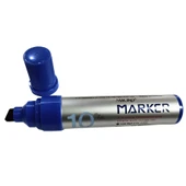 Mikro Markör Permanent 10mm Kesik Uçlu Mavi MMP-1001 - 3