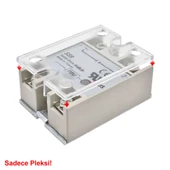 Alkatronik Ssr Modüller için Koruyucu Pleksi Kapak Plastik Şeffaf Solid State Röle Üst Cover Kılıf thumbnail 5