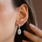 Damla Taşlı Gümüş Zirkon Takım thumbnail 4