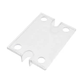 Alkatronik Ssr Modüller için Koruyucu Pleksi Kapak Plastik Şeffaf Solid State Röle Üst Cover Kılıf thumbnail 7
