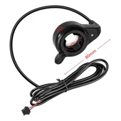 Alkatronik Elektrikli Bisiklet Gaz Kolu Scooter Motor Baş Parmak Hız Kontrol Ekransız Aksesuar Parça 23mm Alüm thumbnail 4