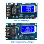 Alkatronik XY-L10A 10A Akü Şarj Kontrol Koruma Modülü 12V 24V Batarya Kurşun Asit Jel Akü Lityum Li-lon Pil - 6