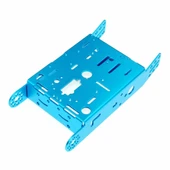 Alkatronik Alüminyum Robot Araba Gövdesi Metal Şase Stem Eğitim Mbot Çizgi İzleyen Yarışma Diy Oyuncak Endüstri thumbnail 1