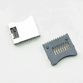 Alkatronik Micro SD Kart Soketi Hafıza Kartı Microsd Kart Bellek Yaylı Kart Algılayıcı 8 + 2 Pin Konnektör thumbnail 7
