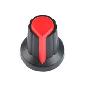 Alkatronik Plastik Pot Başlığı 6mm Potansiyometre Rotary Enkoder Ses Voltaj Kontrol 360 Derece thumbnail 1