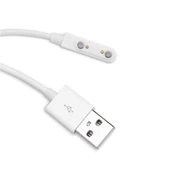 Alkatronik Usb 2 Pin Pogo Kablo Akıllı Saat Manyetik Sabitleyici Şarj Kablosu GT88 GT68 KW08 KW18 KW88 KW98 K99 - 8