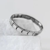 İçi Yazılı Charm Çelik Bileklik thumbnail 1