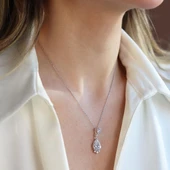 Damla Taşlı Gümüş Zirkon Takım thumbnail 2