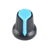 Alkatronik Plastik Pot Başlığı 6mm Potansiyometre Rotary Enkoder Ses Voltaj Kontrol 360 Derece thumbnail 2