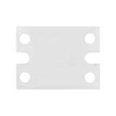 Alkatronik Ssr Modüller için Koruyucu Pleksi Kapak Plastik Şeffaf Solid State Röle Üst Cover Kılıf thumbnail 2