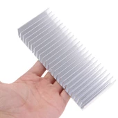 Alkatronik 15cm x 6cm x 2.5cm Alüminyum Metal Soğutucu Blok Radyatör Peltier Isı Düşürücü Amfi Led Entegre - 2