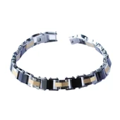 3 Renkli Çift Taraflı Çelik Bileklik thumbnail 2