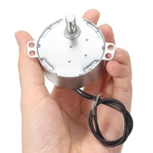 Alkatronik TYC-50 AC 220V 15RPM Senkron Motor Kuluçka Isıtıcı Fan Saat Zamanlayıcı Vitrin Perde Makine 4W Sesz thumbnail 2