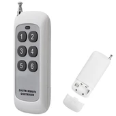 Alkatronik 433Mhz Kablosuz Uzaktan Kumanda 6 Buton Teleskopik Anten Garaj Otomatik Kapı Kepenk Bariyer Alarm thumbnail 4