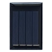 Alkatronik Güneş Pili 2V 50mA 34x50mm Solar Fotovoltaik Hücre Elektrik Üretici Panel Modül Pil Akü Batarya thumbnail 1