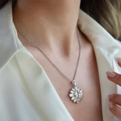 Okyanusun Kalbi Sky Diamond Gümüş Set thumbnail 2